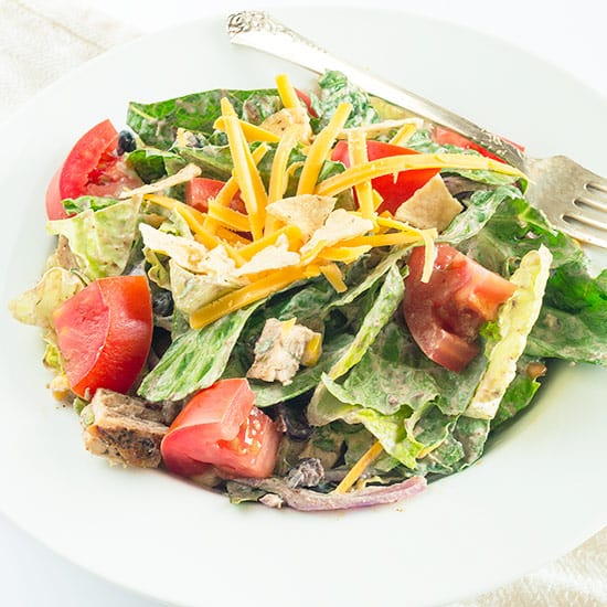 Healthy Mexican Fix: Satisfying Chipotle Chicken Salad